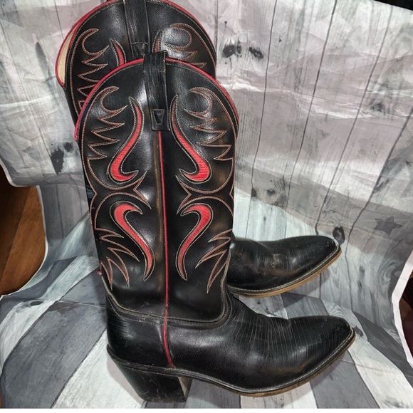 ACME Cowboy boots size 8 1/2D - Picture 1 of 3